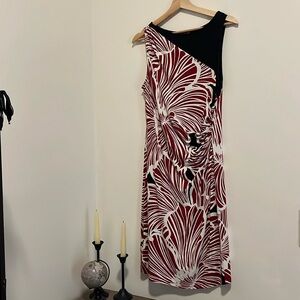 Tommy Bahama Red, White & Black Dress